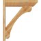 Ekena Millwork Legacy Slat Rough Sawn Outlooker, Western Red Cedar, 8"W x 34"D x 40"H OUT08X34X40LEC06RWR - alternate 4